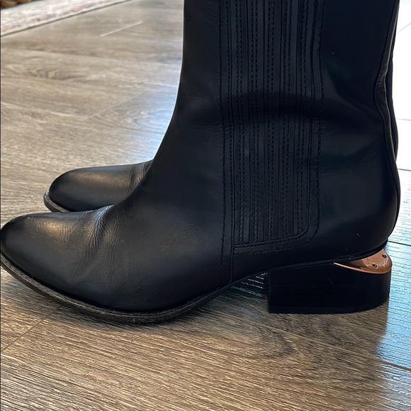 Alexander wang anouck Chelsea boots size 38 rose gold - Picture 5 of 8